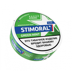 Жевательный табак "STIMORAL SLIM" GREEN MINT (М)