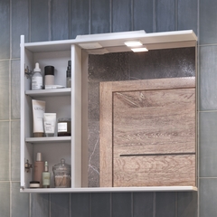Шкаф навесной с зеркалом Callao 800 (левый) со спотом