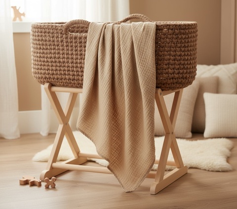 Пеленка муслин "Дубильная кора"