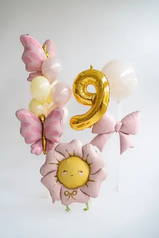 Сет гелиевых шаров Изящные бабочки