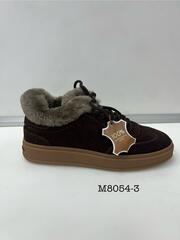 Кроссовки зима нат. замша по 8 пар (36-41)р./ M8054-3