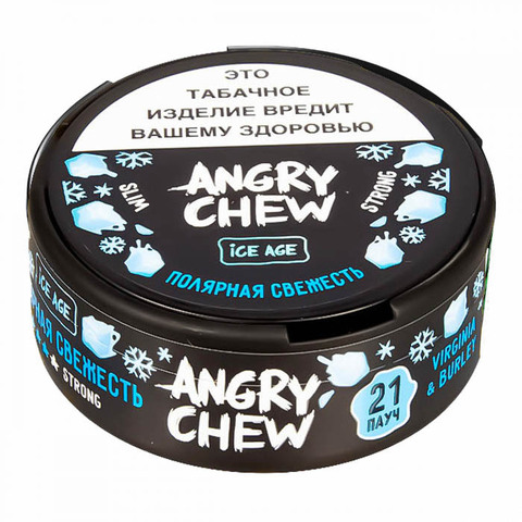 ANGRY CHEW STRONG SLIM 10гр - Полярная свежесть