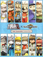 Fuga: Melodies of Steel 2 - Tail Concerto Costume Pack (для ПК, цифровой код доступа)