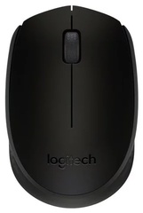 Мышь Logitech B170 Wireless Optical черный