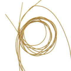 Канитель/трунцал металлизированная 1 мм 5 гр. +/- 0,1 гр., золото