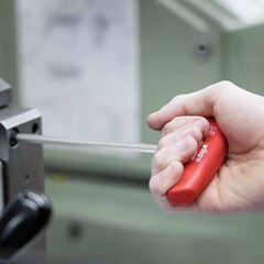 Ключ шестигранный  8,0х200мм (Т-образный, MagicRing) ComfortGrip Wiha 334DSR 45444