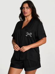 ПИЖАМА БОКСЕР САТИНОВАЯ VICTORIA'S SECRET