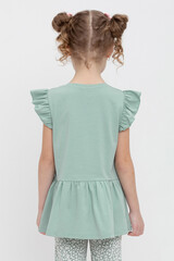 туника  для девочки  КР 5874/холодная мята к477