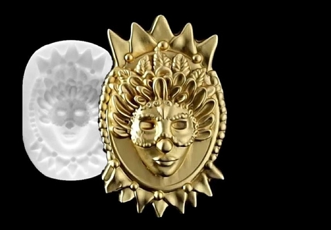 Силиконовый молд № 5002 Маска