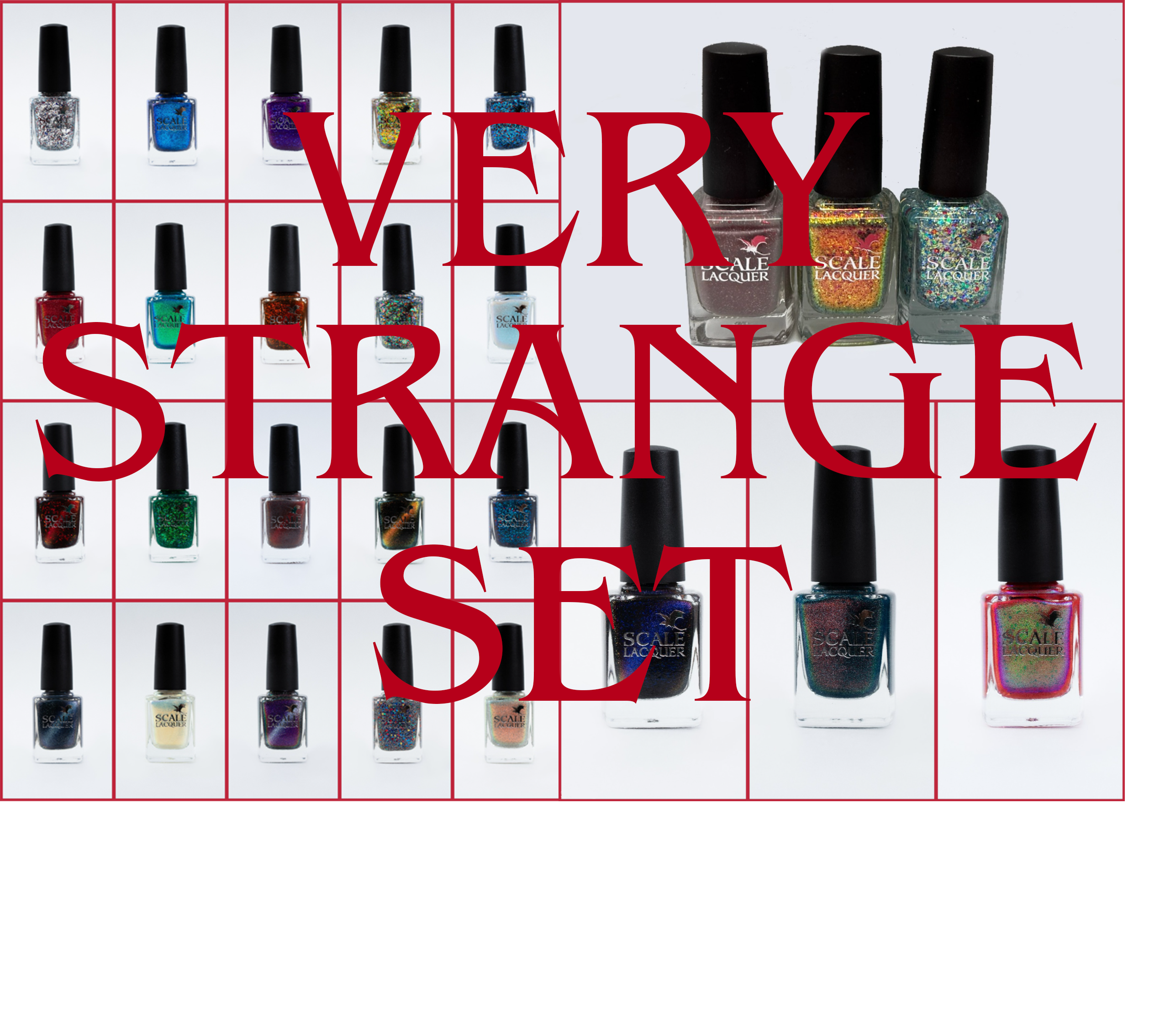 Very Strange Set - купить | Scale Lacquer
