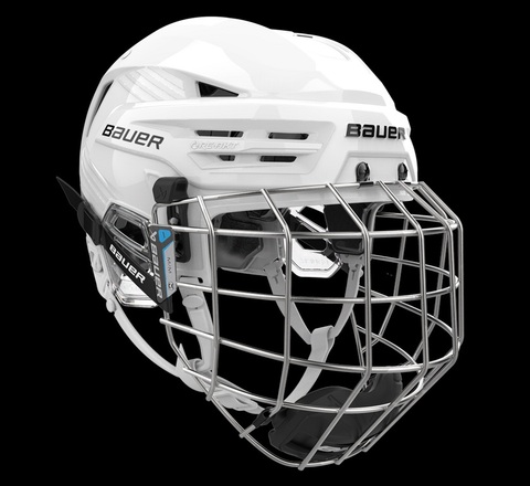 Шлем с маской BAUER RE-AKT 90 S белый