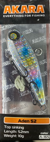 Воблер Akara раттлин Aden 52 мм 10 гр.  A165