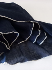 Палантин льняной 