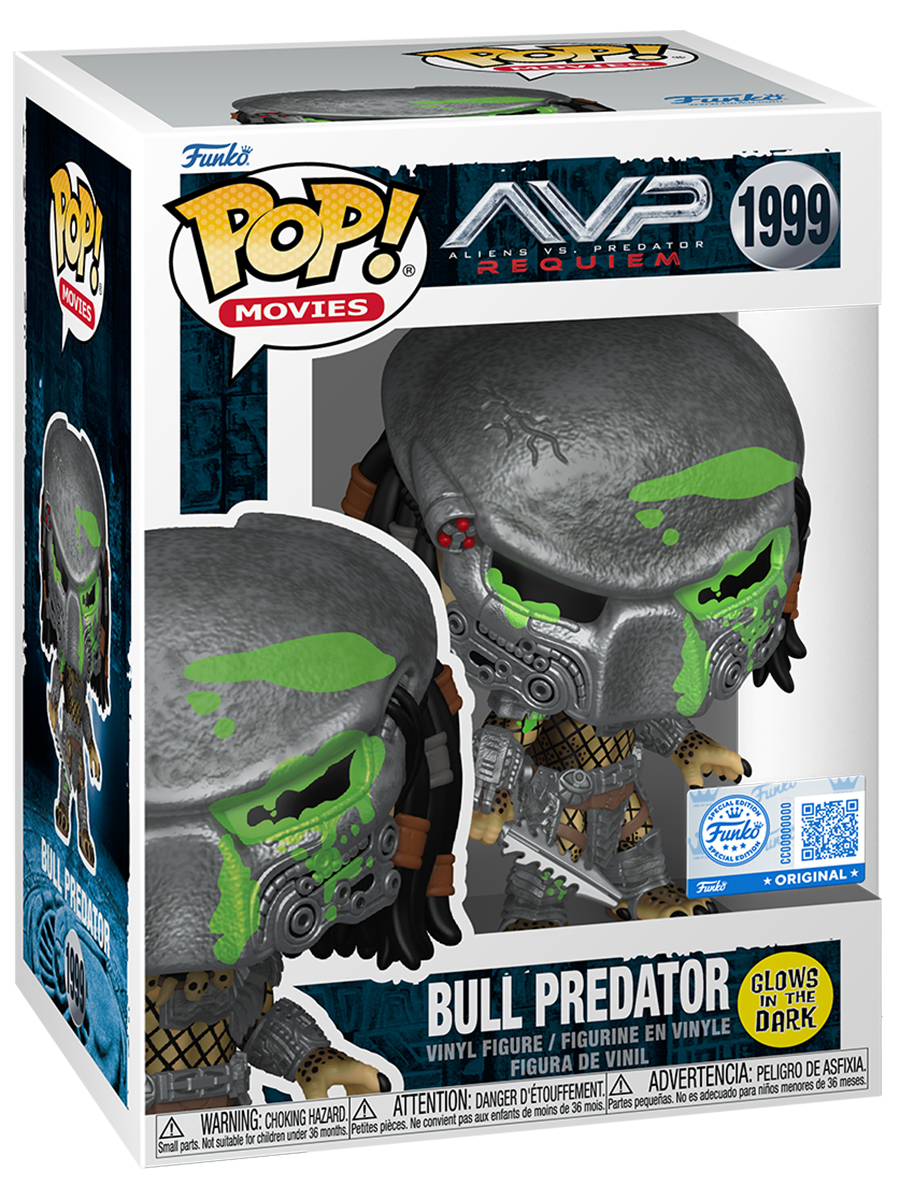 Funko POP! Aliens vs Predator Requiem: Bull Predator (GW Exc