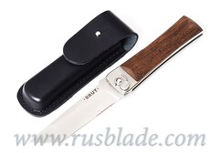 Custom Urakov Brut M390 Wood Tanto 