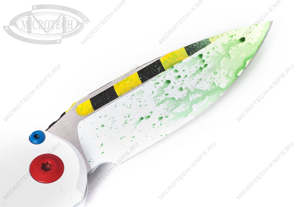 Нож Microtech LUDT 1135S-1GBS White Ghostbuster Limited