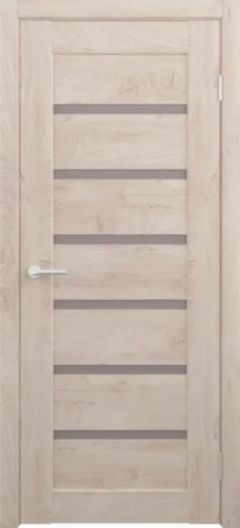 Дверь межкомнатная Альберо (Фрегат) Альянс Мальта, цвет золотистый дуб, CPL, стекло бронза