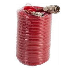 Шланг пневматический QUATTRO ELEMENTI 10 метров, спиральный, разъем EURO (770-940)