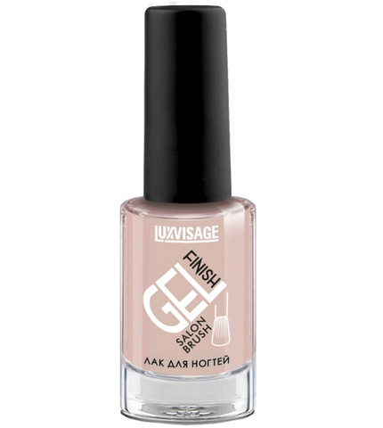 Gel finish Лак для ногтей тон 26 бежевый  9г Lux Visage
