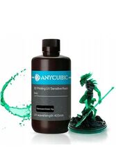 Фотополимерная смола Anycubic Basic Colored UV Resin для 3D принтера 405нм Зеленая (Tran-Green) 1 литр