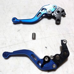 Короткие рычаги тормоза-сцепления Honda CB 1000 R / RA 2008-2017 / CBR 1000 RR / Fireblade 2004-2007 г.в.