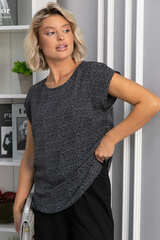 Блуза Милена (черная) Б14303-8М LT Collection