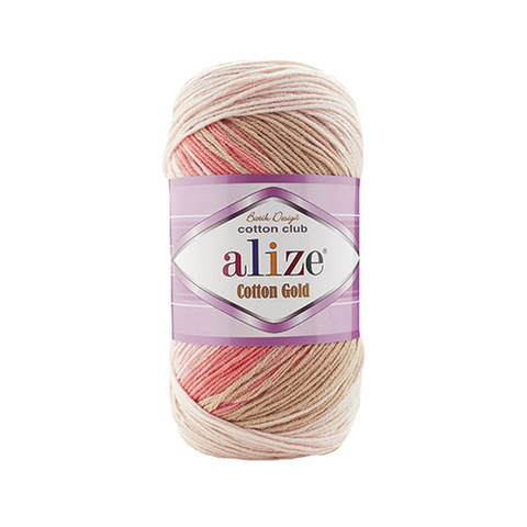 Cotton Gold Batik Alize (55% хлопок, 45% акрил, 100гр/330м)