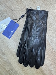 Перчатки. Женские. Материал верха: Кожаные люкс качества. Подклад: Шелк. 5 шт в упаковке.