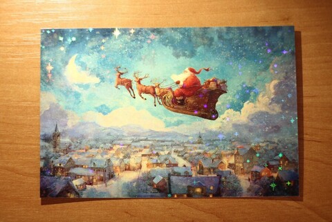 Дед Мороз спешит поздравить