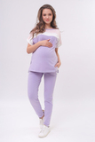 Костюм для беременных и кормящих 15995 сиреневый