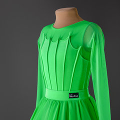 Amelia 14-02-01-C Платье для спортивных бальных танцев | Vasileva Dance