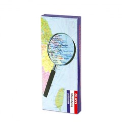 
          Лупа Alingar, 50 мм, 4-х кратное увеличение, металл. ободок, пластиковый держатель, картонная упаковка