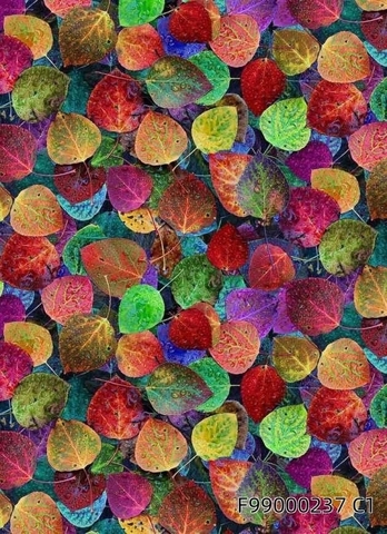 В ПУТИ, ЯРКИЕ ЛИСТЬЯ, 100% хлопок