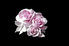 Силиконовый молд № 2047 Мотылек в цветах