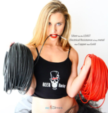 Медный провод 28AWG (1м красного + 1м чёрного) в силиконовой изоляции 2 метра