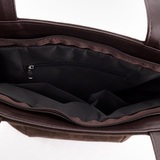 Сумка Саломея 1044 эко-замша кофе