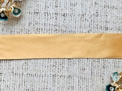 Лента атласная, ш. 4 см, бл.персик