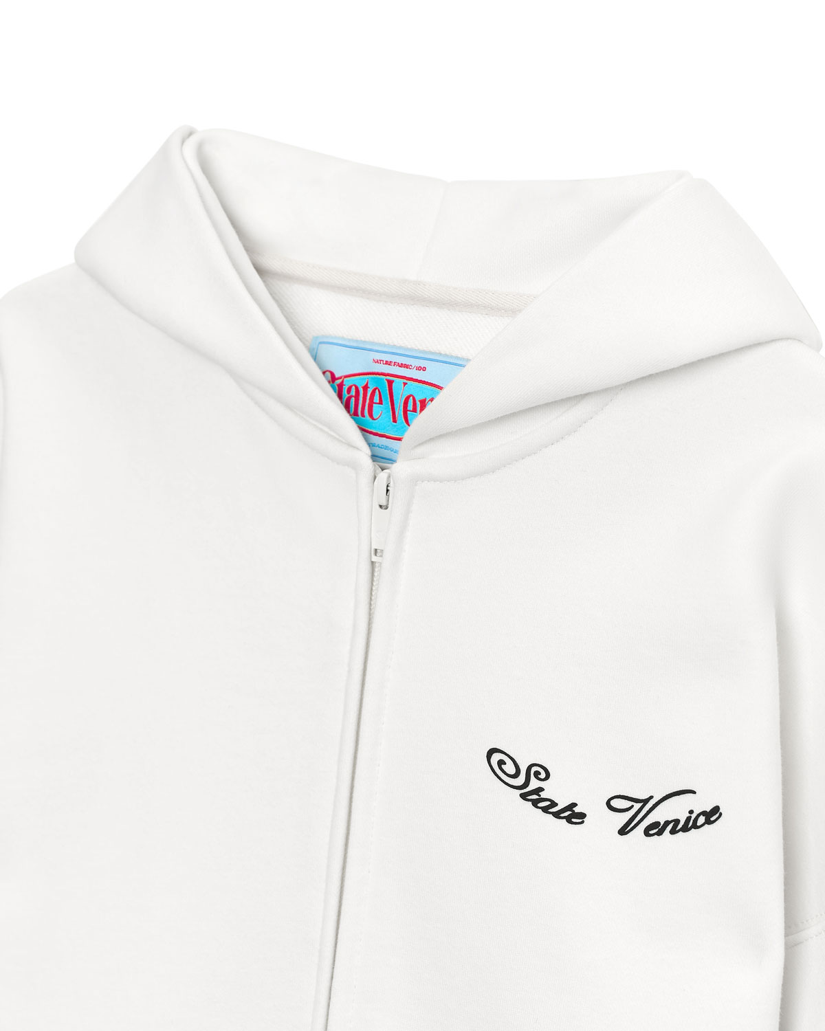 Худи на молнии классического кроя