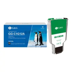 Картридж G&G 727 GG-C1Q12A для HP DJ T920, T1500, T2500, T930, T1530, T2530, матовый черный (300мл)