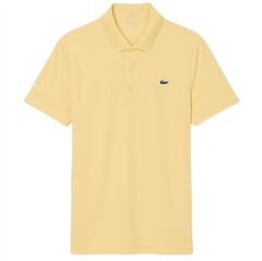 Теннисное поло Lacoste Tennis x Novak Djokovic - yellow
