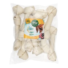Кости жевательные узловые белые, 20см (пакет 10шт.), серия DENTAL