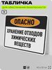 Табличка для обеспечения безопасности 