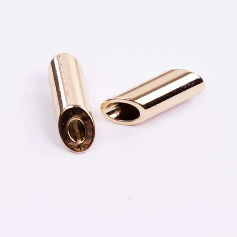 Комплект метал. наконечников для тканевой утяжки N7 (золото)
