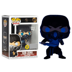 Фигурка Funko POP! Movies Mortal Kombat Sub Zero (светится в темноте) (Exc)