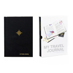 Журнал путешественника my travel черный