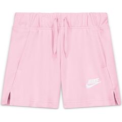 Шорты для девочки Nike Sportswear Club FT 5 Short G - pink foam/white