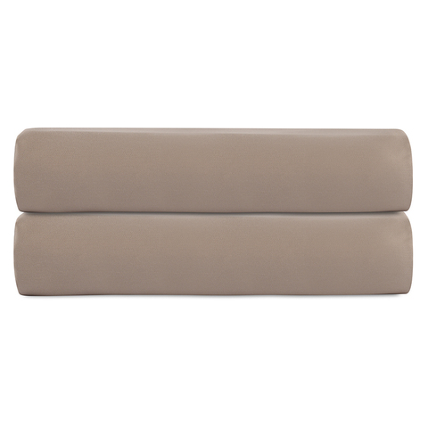 Простыня 180х270см Tkano Essential светло-коричневая