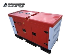 Дизельный генератор Азимут АД-8С-230-1РКM5 Quanchai однофазный в кожухе