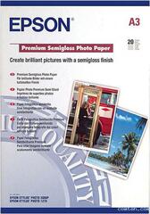 Полуглянцевая фотобумага Epson Premium Semigloss Paper A3 C13S041334