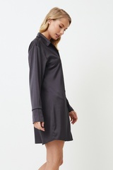 Сорочка женская с длинными рукавами ARUELLE AGATHA_Графит